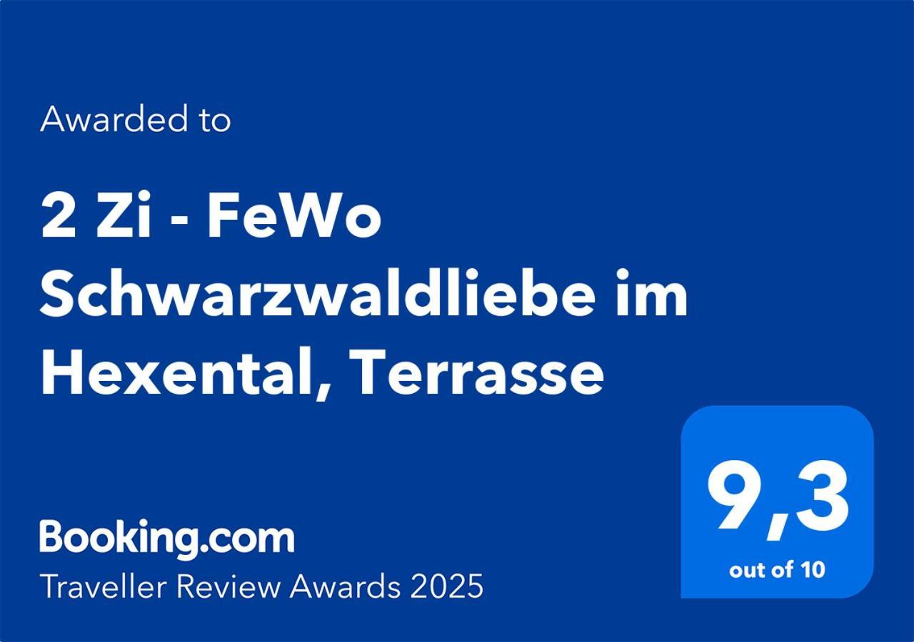 2 Zi - Fewo Schwarzwaldliebe Im Hexental, Terrasse Bollschweil Luaran gambar